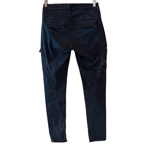 Size 27 Rag & Bone Bowery Skinny Cargo Pants Distressed Navy Nordstrom Exclusive - Picture 2 of 8